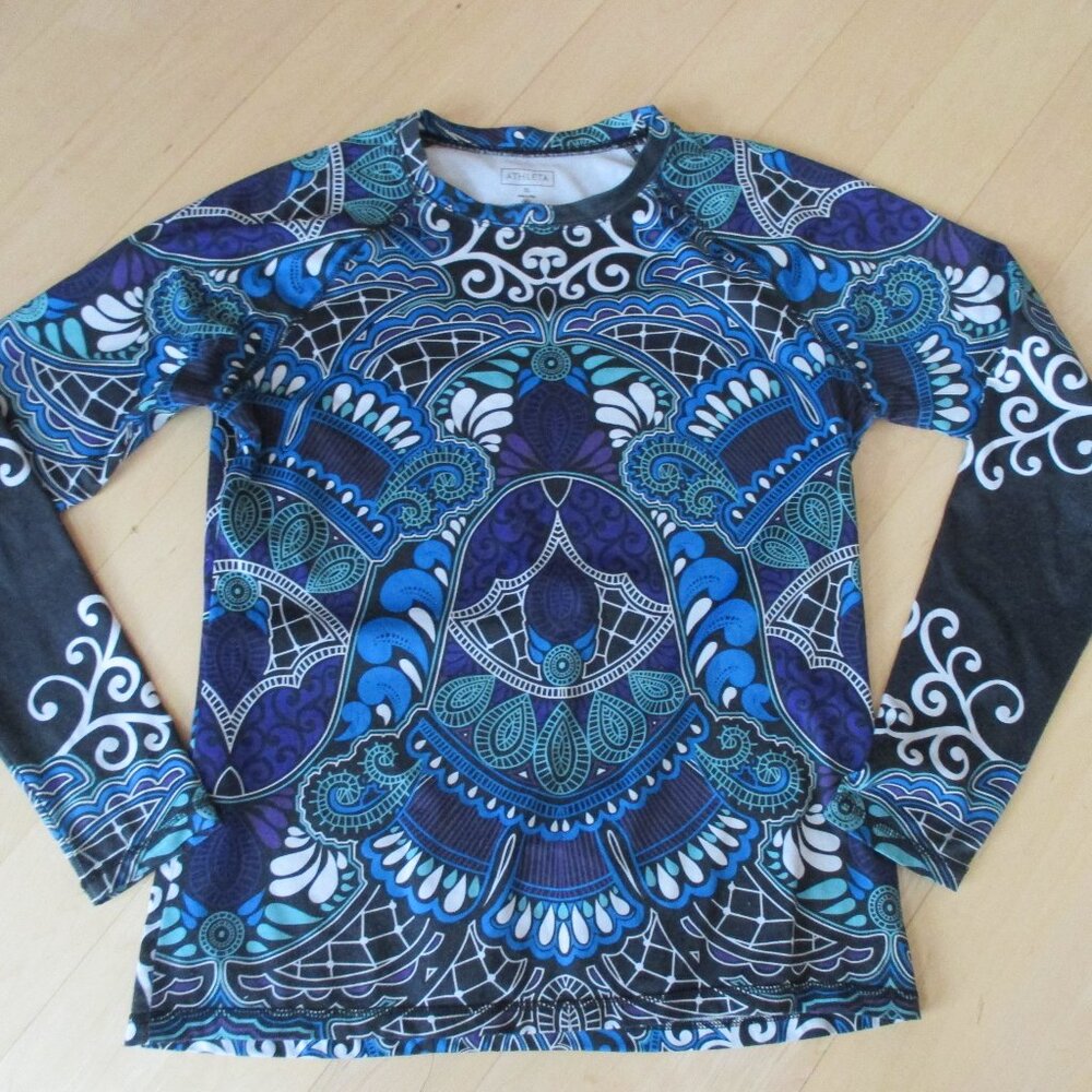 Athleta Sierra Nevada thermal pullover Womens XL